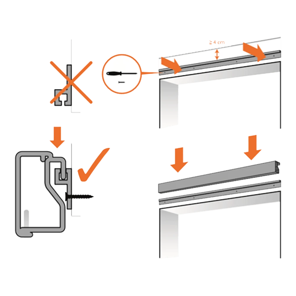 Vliegengordijn Palermo - Transparant/Grijs - 90 X 210cm - Sun-Arts - Afbeelding 5