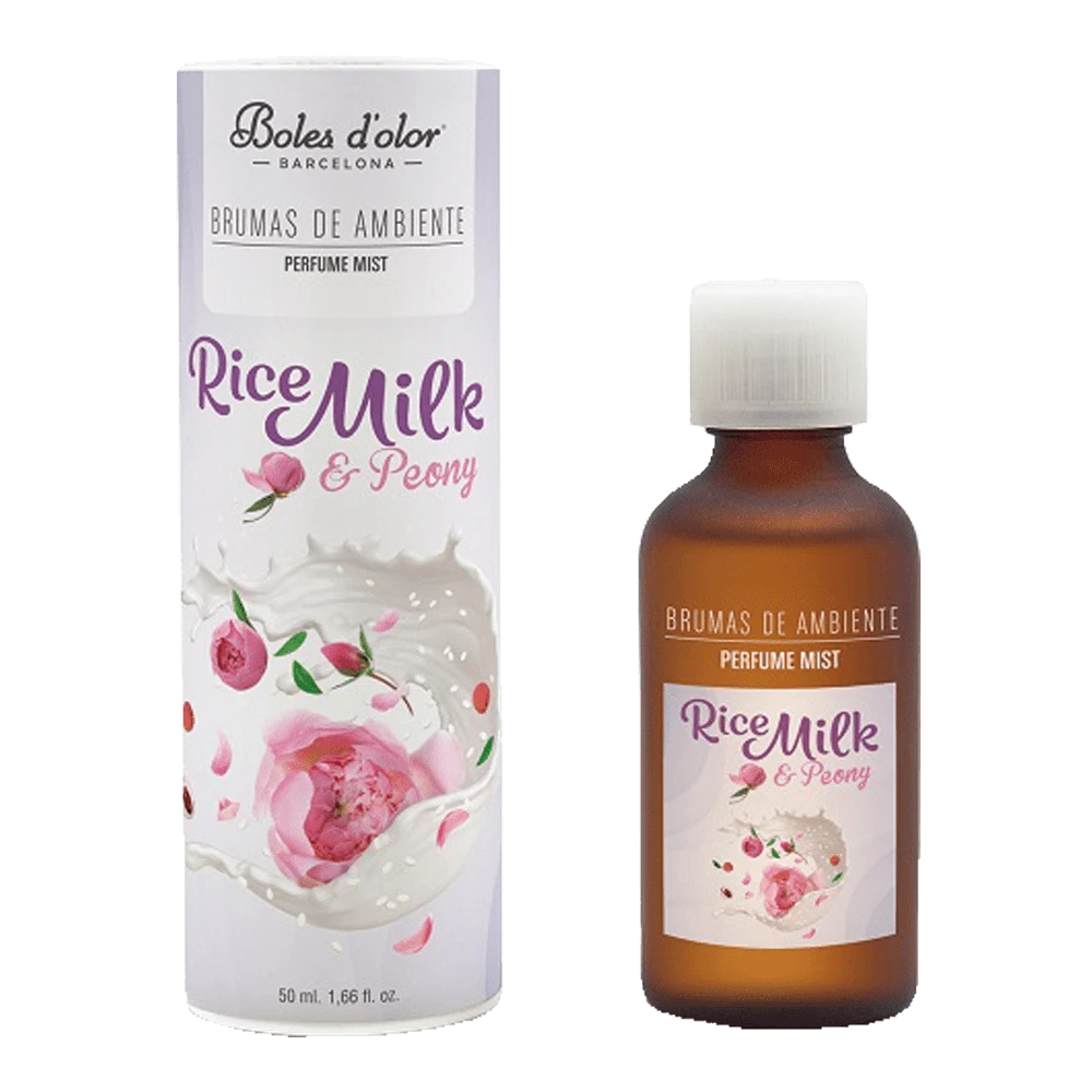 Geurolie Rice Milik & Peony 50ml - Boles D'olor