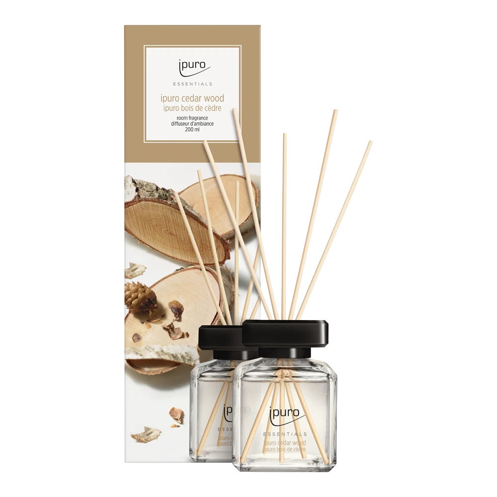 Ipuro CedarWood 200ml - Geurstokjes