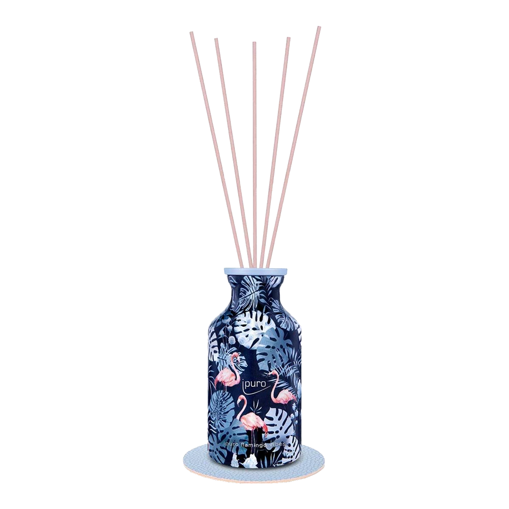 Ipuro Geurdiffuser Flamingo Vibes 240ml - Geurstokjes - Afbeelding 2