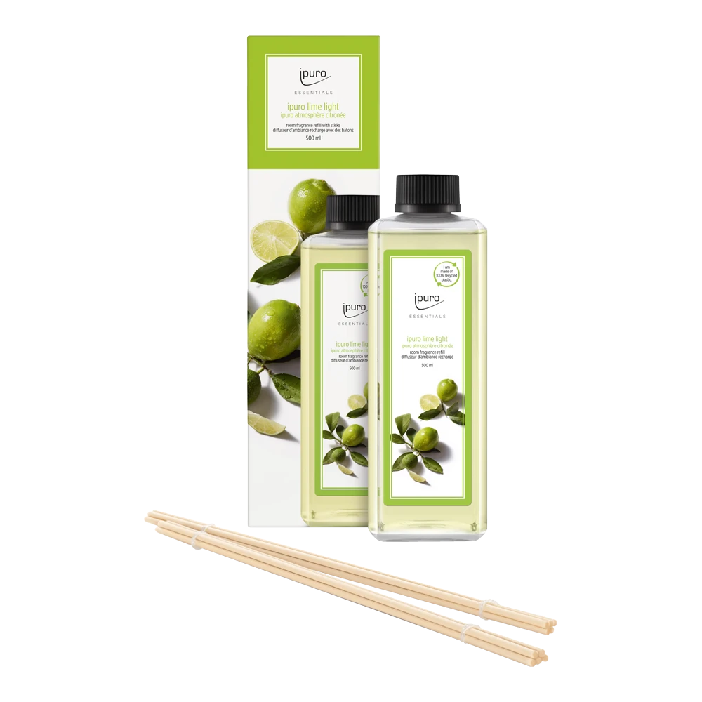 Ipuro Refill Lime Light 500ml - Navulling Geurstokjes