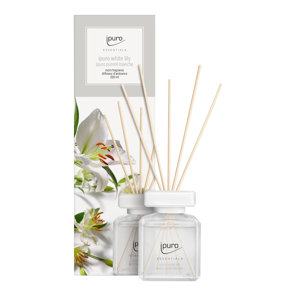Ipuro White Lily 200ml - Geurstokjes