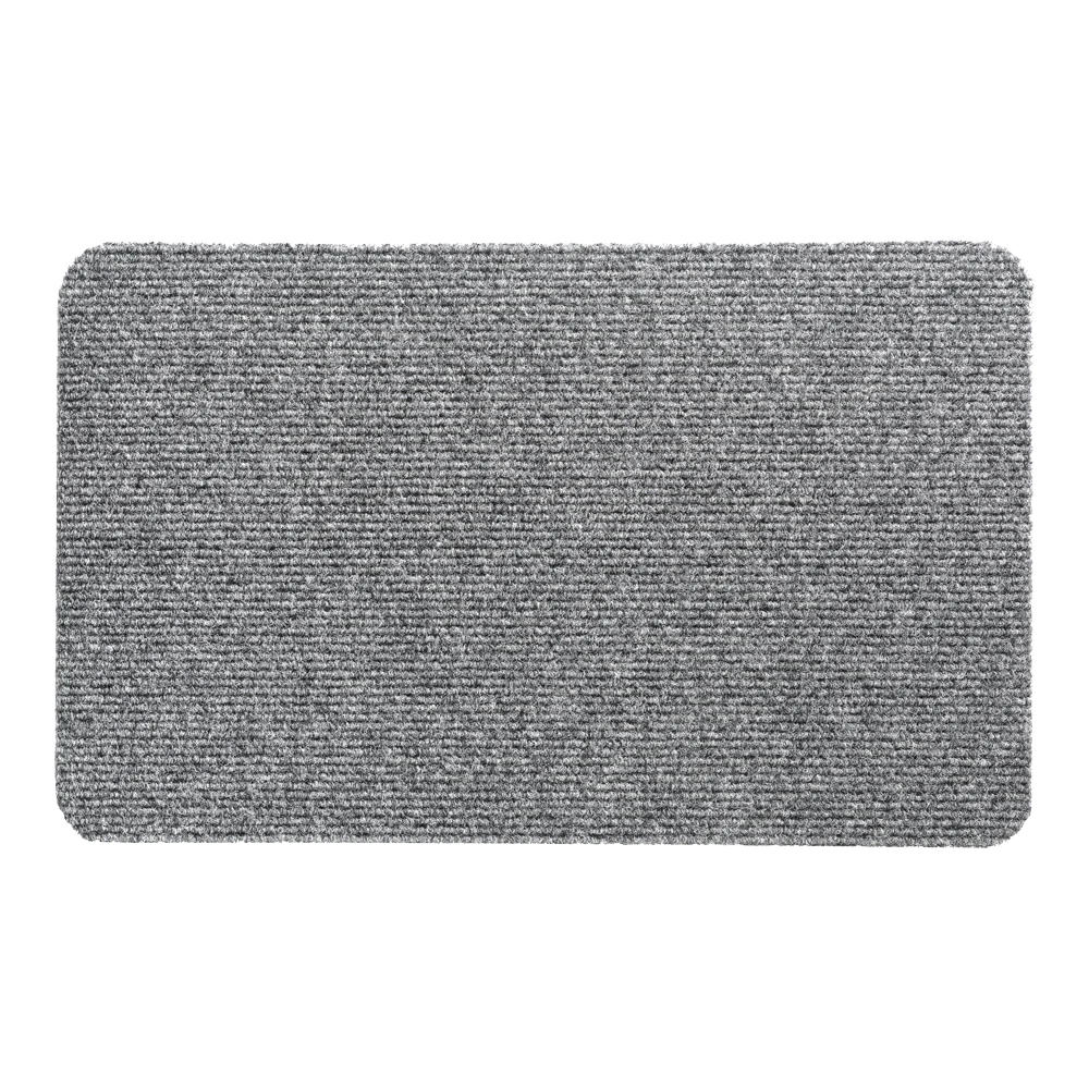 Mega Ribmat - 80x50cm - Lichtgrijs - Deurmat