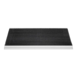 HAMAT Outline Borstelmat - 80x50cm - Zwart - Deurmat