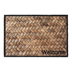 HAMAT Schoonloopmat Prestige Welcome Wicker - 75x50cm - Mix - Deurmat