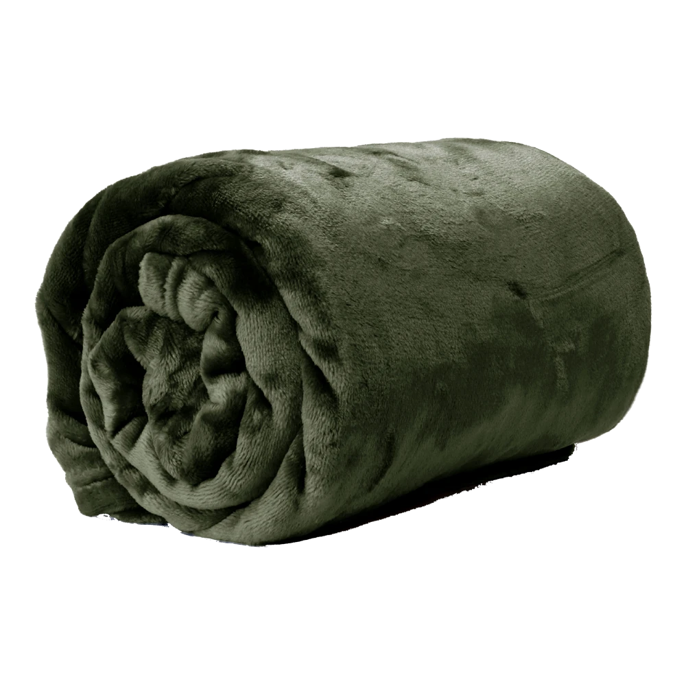 Unique Living Plaid Enzo - 130x180cm - Deep Green