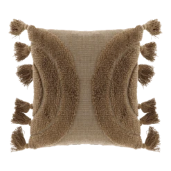 Unique Living Sierkussen Brody - 45x45cm - Coconut