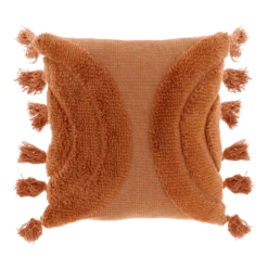 Unique Living Sierkussen Brody - 45x45cm - Leather Brown