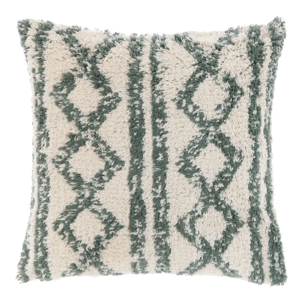 Unique Living Sierkussen Elliot - 45x45cm - Laurel Green
