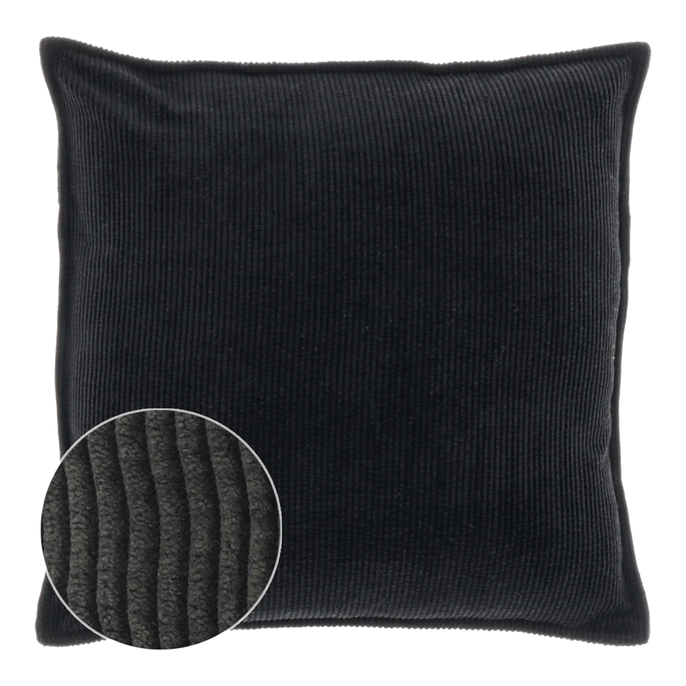 Unique Living Sierkussen Janna - 45x45cm - Black