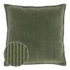 Unique Living Sierkussen Janna - 45x45cm - Deep Green