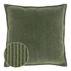 Unique Living Sierkussen Janna - 45x45cm - Deep Green