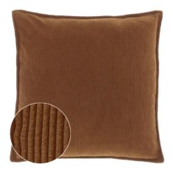 Unique Living Sierkussen Janna - 45x45cm - Leather Brown