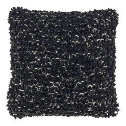 Unique Living Sierkussen Joey - 45x45cm - Black