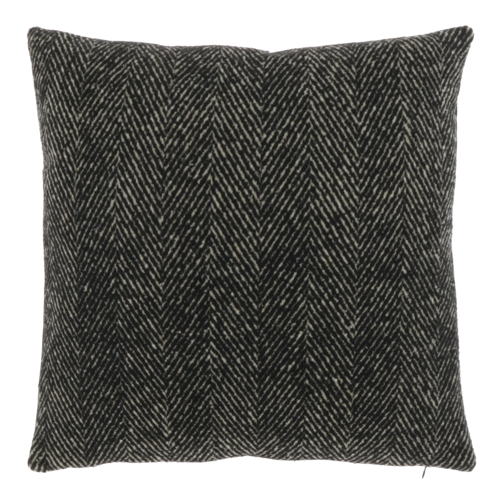 Unique Living Sierkussen Kros - 45x45cm - Black