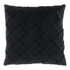 Unique Living Sierkussen Viktor - 45x45cm - Black