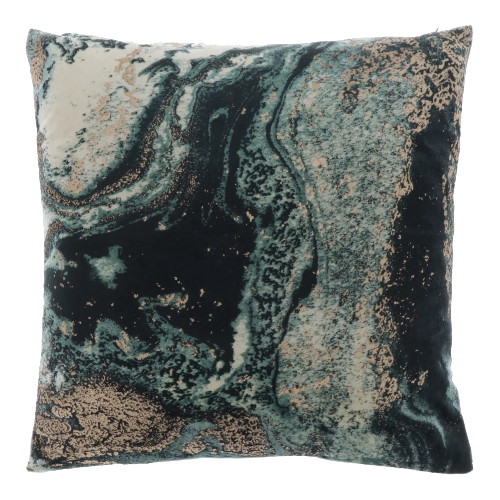 Unique Living Sierkussen Vince - 45x45cm - Blue