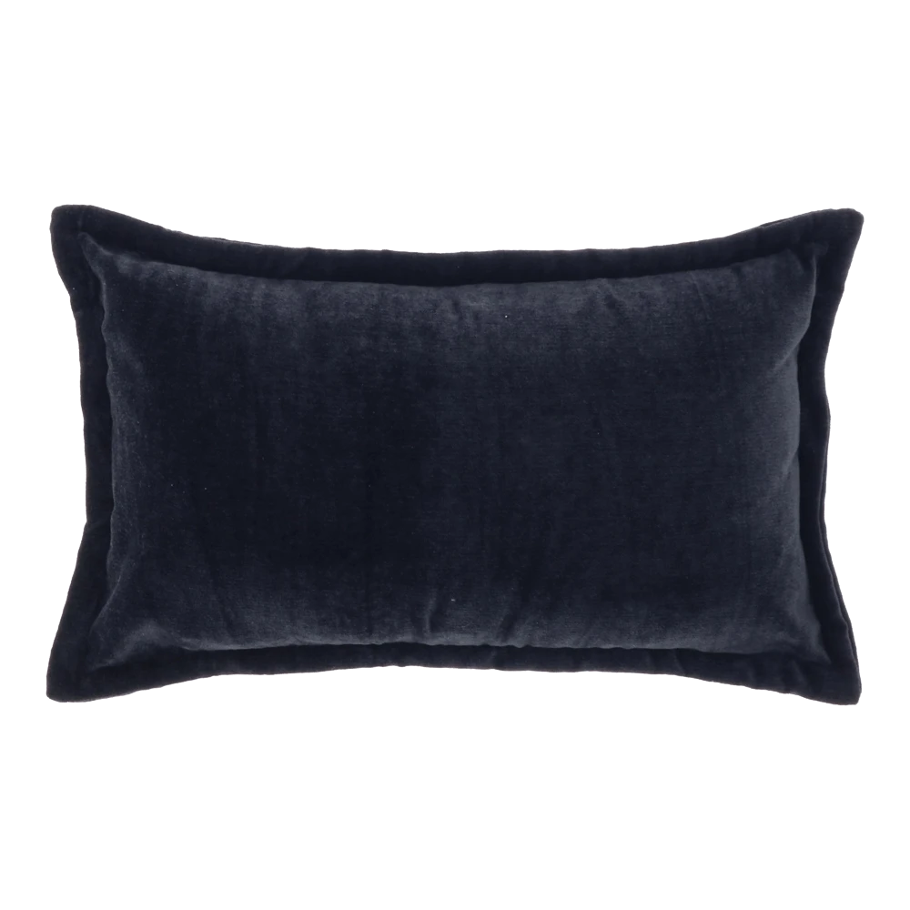 Unique Living Sierkussen Viola - 30x50cm - Black