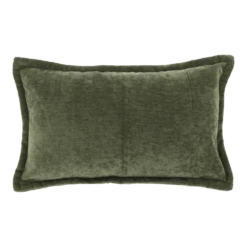 Unique Living Sierkussen Viola - 30x50cm - Winter Green