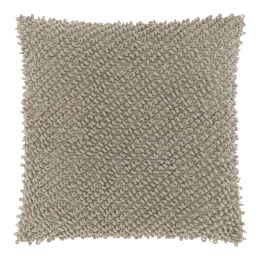 Unique Living Sierkussen Wiebe - 45x45cm - Chateau Grey