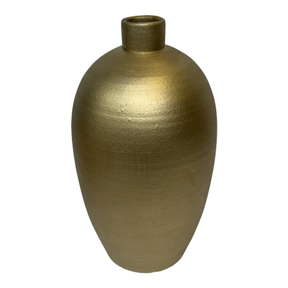 Vaas Alto - D19 X H30cm - Mat Goud