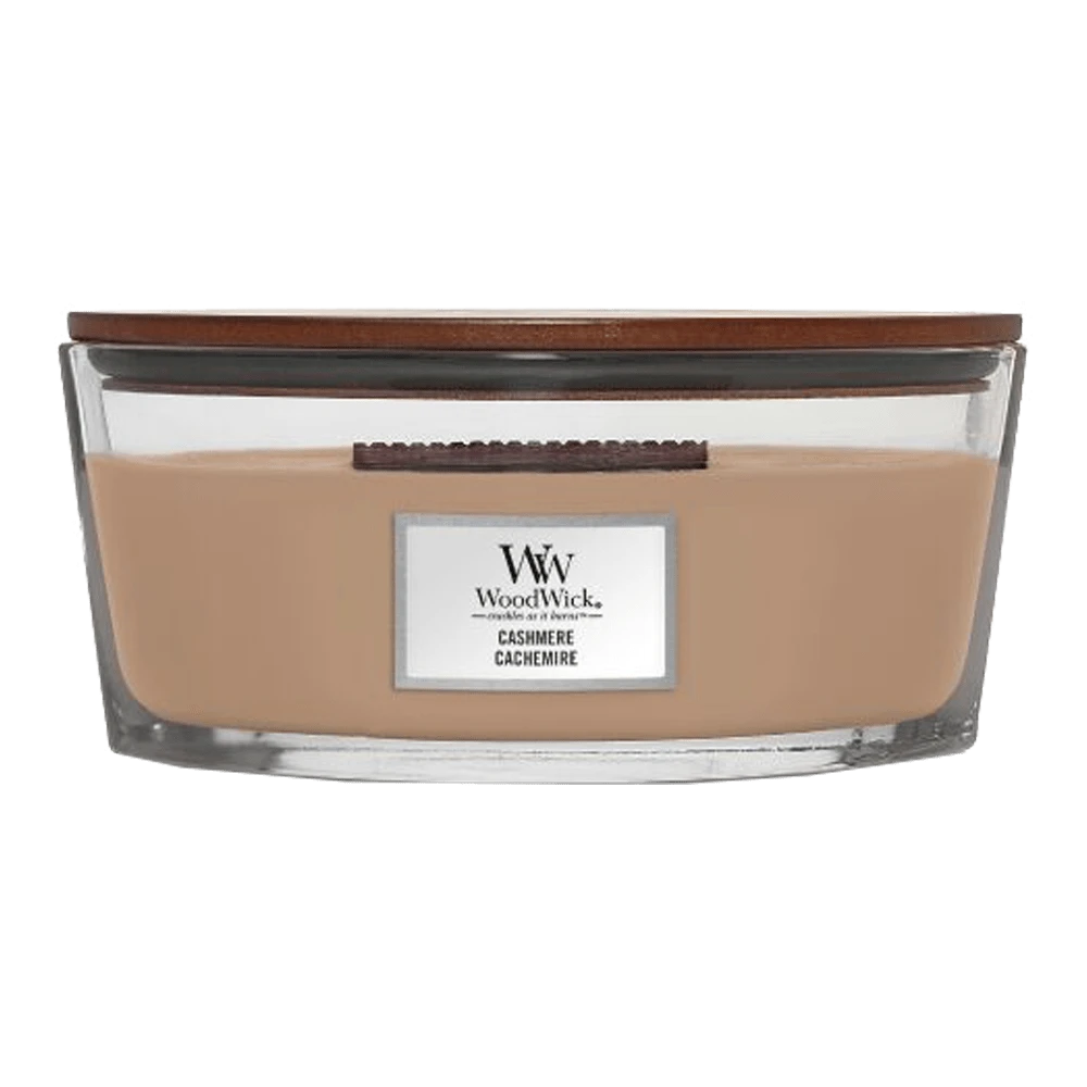 Woodwick Cashmere Ellipse Candle - Geurkaars