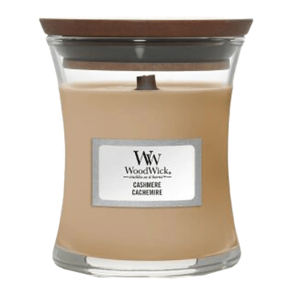 Woodwick Cashmere Medium Candle - Geurkaars