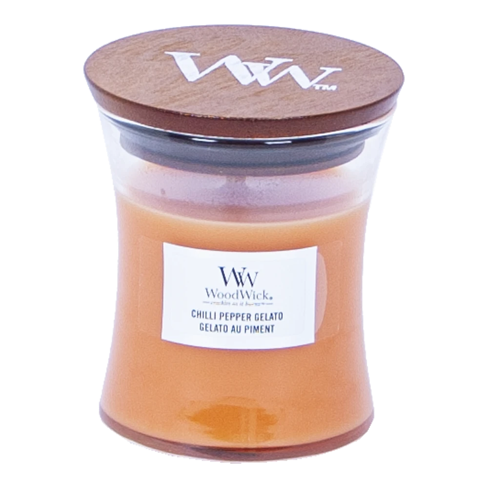 Woodwick Chili Pepper Gelato Mini Candle - Geurkaars