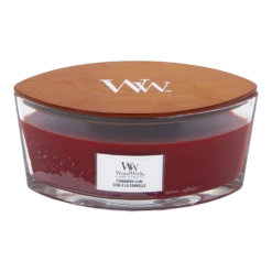 Woodwick Cinnamon Chai Ellipse Candle - Geurkaars