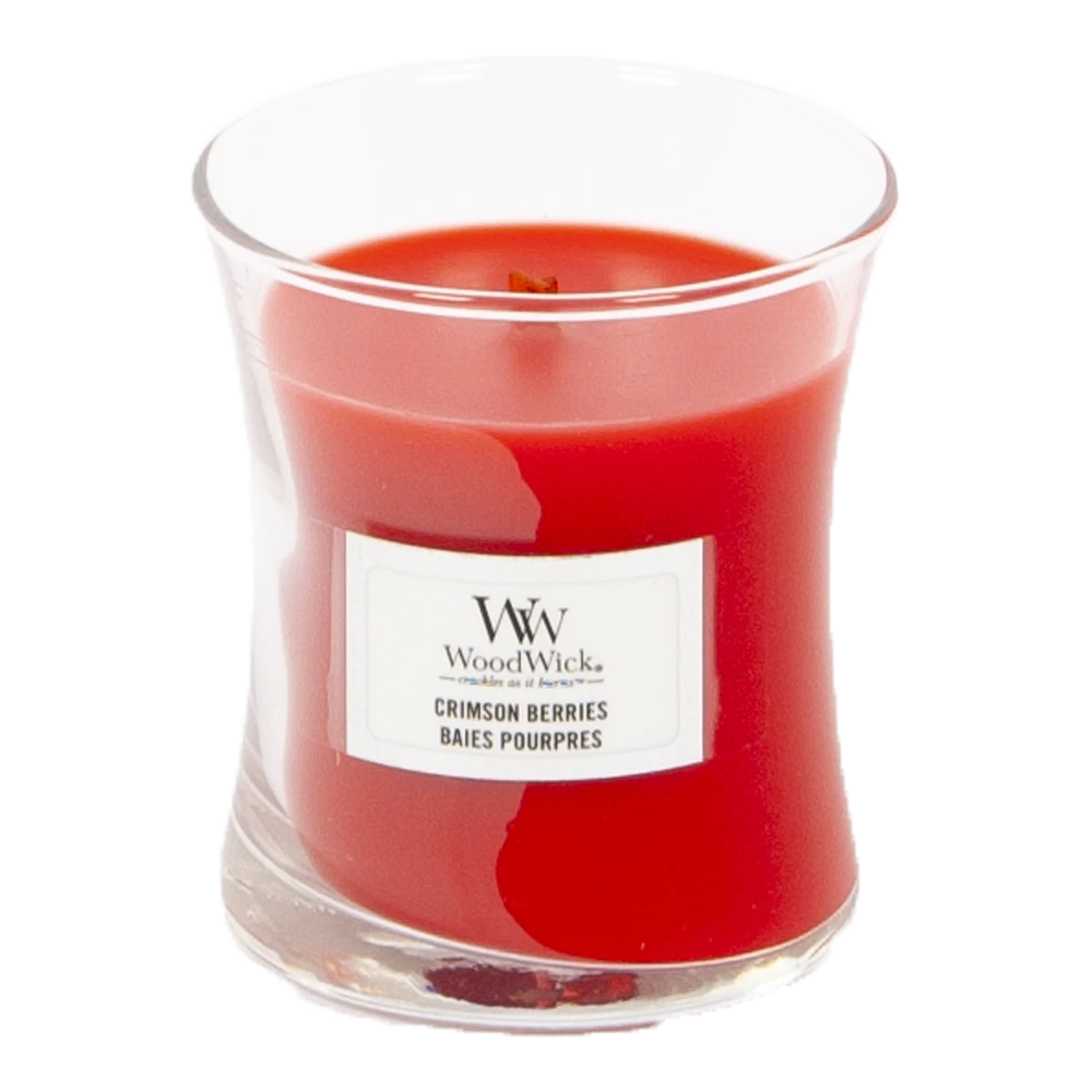 Woodwick Crimson Berries Mini Candle - Geurkaars - Afbeelding 2