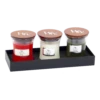 Woodwick Deluxe Gift Set Mini Jar Autumn/Winter - Geurkaars