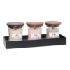 Woodwick Deluxe Gift Set Mini Jar Spring/Summer - Geurkaars