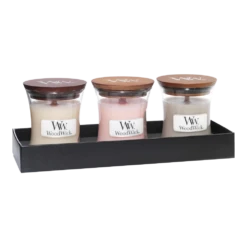 Woodwick Deluxe Gift Set Mini Jar Spring/Summer - Geurkaars