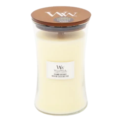 Woodwick Island Coconut Large Candle - Geurkaars