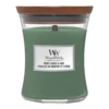 Woodwick Mint Leaves & Oak Medium Candle - Geurkaars