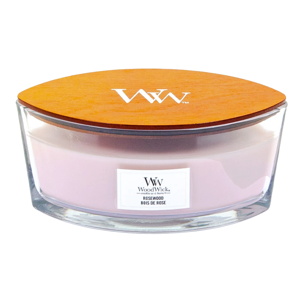 Woodwick Rosewood Ellipse Candle - Geurkaars