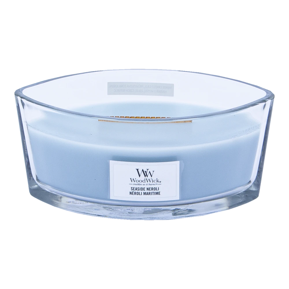 Woodwick Seaside Neroli Ellipse Candle - Geurkaars - Afbeelding 2