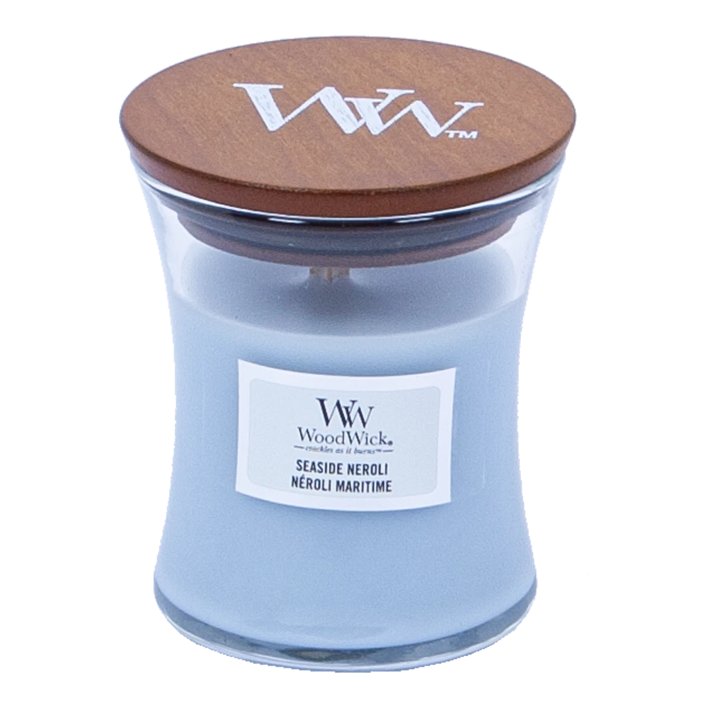 Woodwick Seaside Neroli Mini Candle - Geurkaars