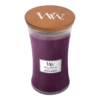Woodwick Spiced Blackberry Large Candle - Geurkaars