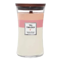 Woodwick Trilogy Blooming Orchard Large Candle - Geurkaars