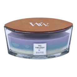 Woodwick Trilogy Calming Retreat Ellipse Candle - Geurkaars