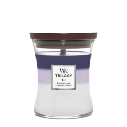 Woodwick Trilogy Evening Luxe Medium Candle - Geurkaars