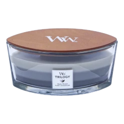 Woodwick Trilogy Warm Woods Ellipse Candle - Geurkaars