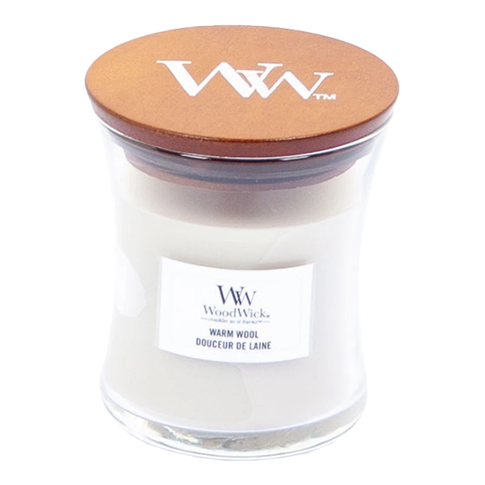 Woodwick Warm Wool Mini Candle - Geurkaars